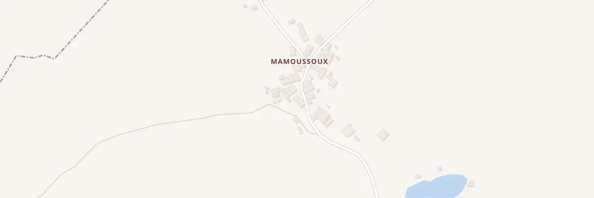 Plan du 26 Mamoussoux à Exideuil-sur-Vienne