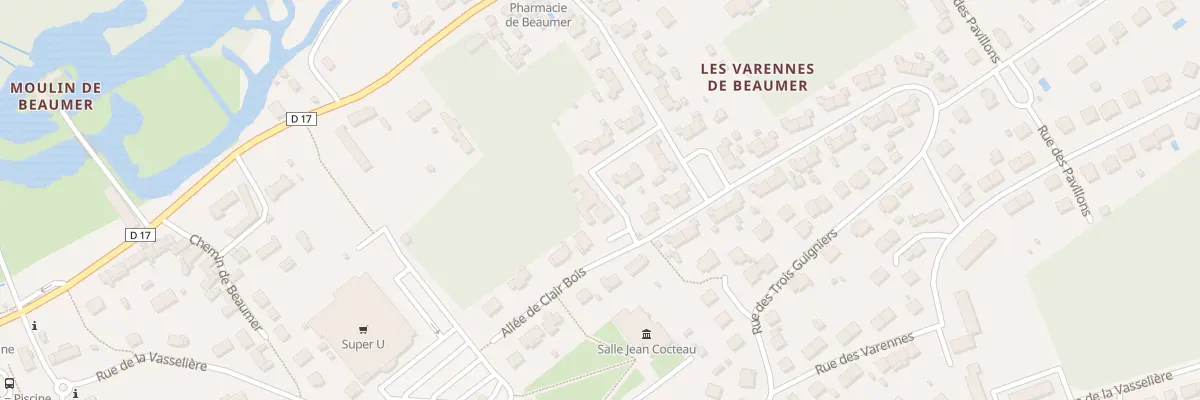 Plan du 15 Rue de la Résidence Beaumer à Monts