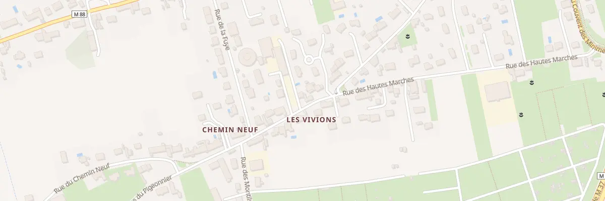 Plan du 45 Rue du Grand Carroi à La Riche