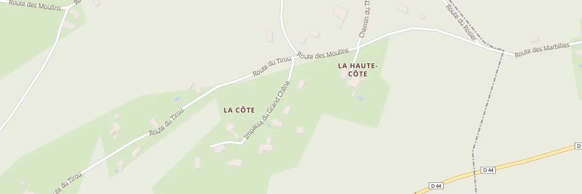 Plan du 5002 La Cote à Saint-Paul-de-Serre