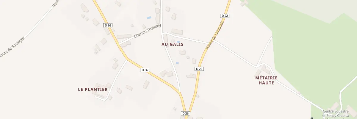 Plan du 64 Fontaud Sud à Faux-en-Périgord