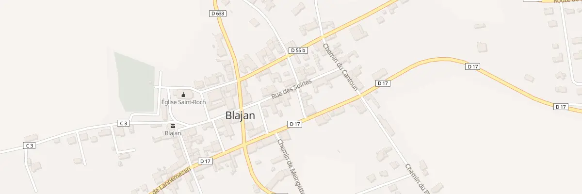 Plan du 8 Rue des Soieries à Blajan