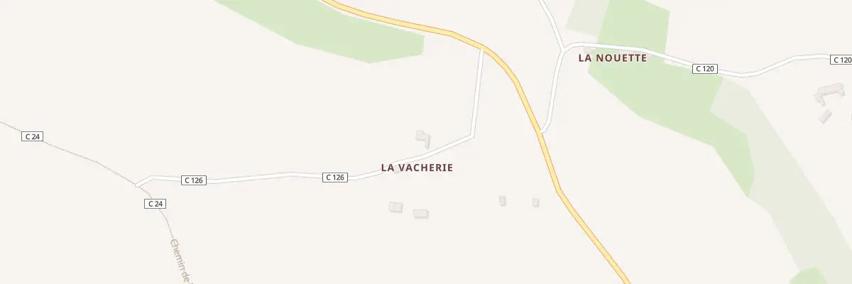 Plan du 156 Che de la Vacherie à Val-d’Étangson