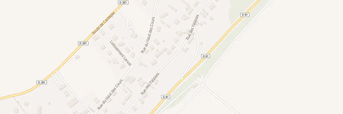 Plan du 5145 Le Village à Norville