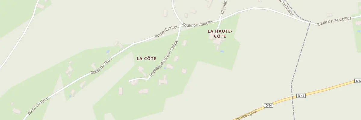 Plan du 95 Imp du Grand Chêne à Saint-Paul-de-Serre