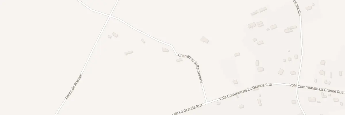 Plan du 1 Che de la Baronnerie à Boisney