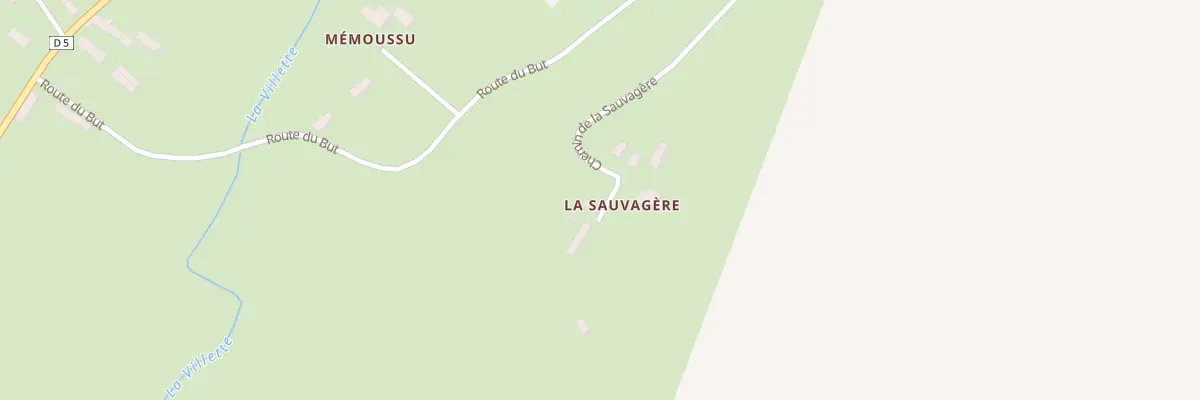 Plan du 124 La Sauvagere à Feings