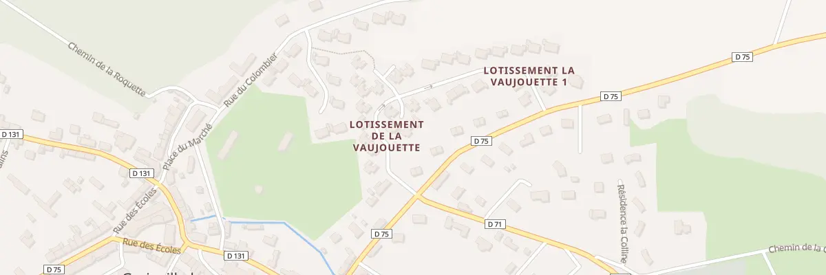 Plan du 30 Lot la Vaujouette à Grainville-la-Teinturière