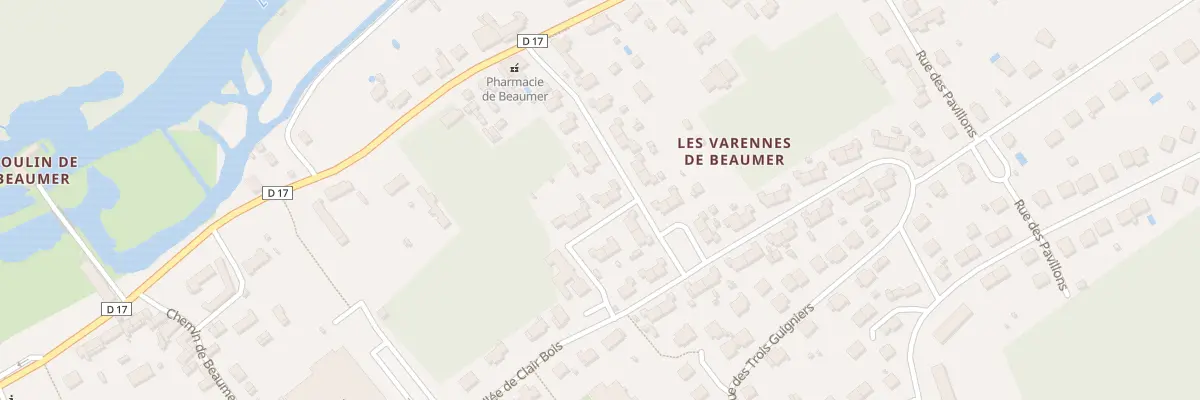 Plan du 11 Rue de la Résidence Beaumer à Monts