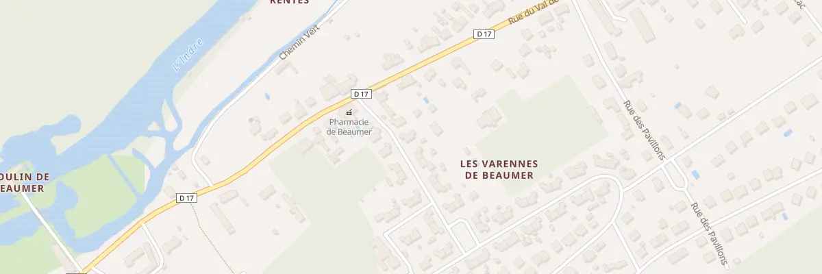 Plan du 4 Rue de la Résidence Beaumer à Monts