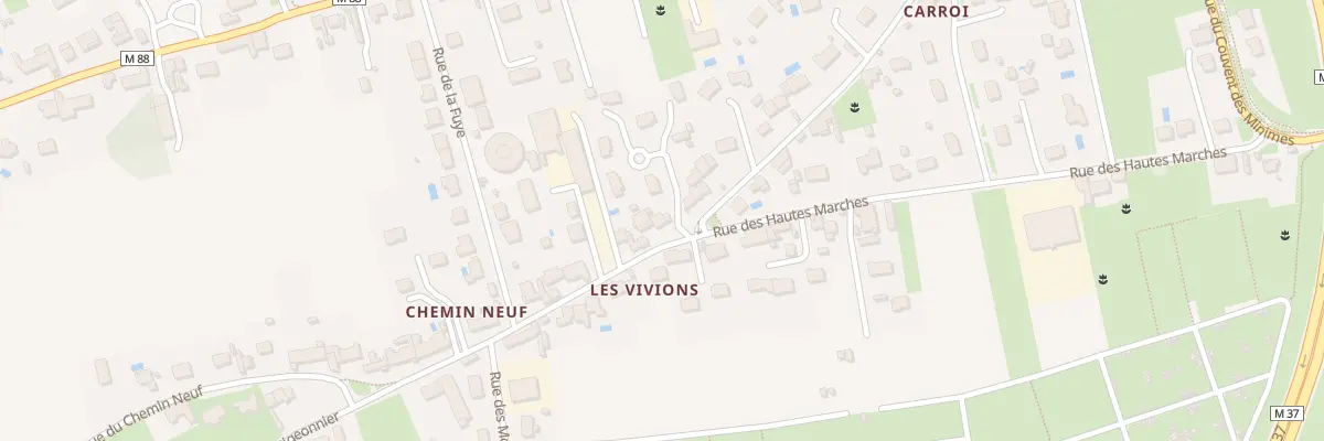 Plan du 41 Rue du Grand Carroi à La Riche
