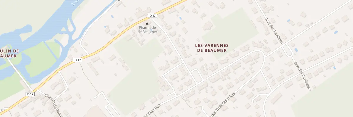 Plan du 9 Rue de la Résidence Beaumer à Monts