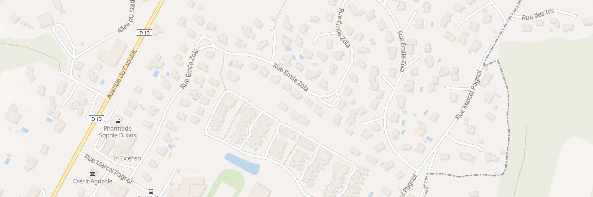 Plan du 36 Rue Emile Zola à Foulayronnes