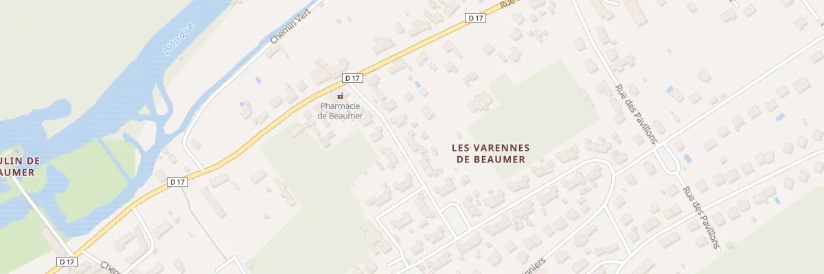 Plan du 6 Rue de la Résidence Beaumer à Monts