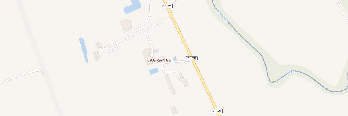 Plan du 5035 A Lagrange à Pauilhac