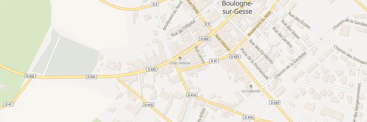 Plan du 26 Rue Porte de Dessus à Boulogne-sur-Gesse
