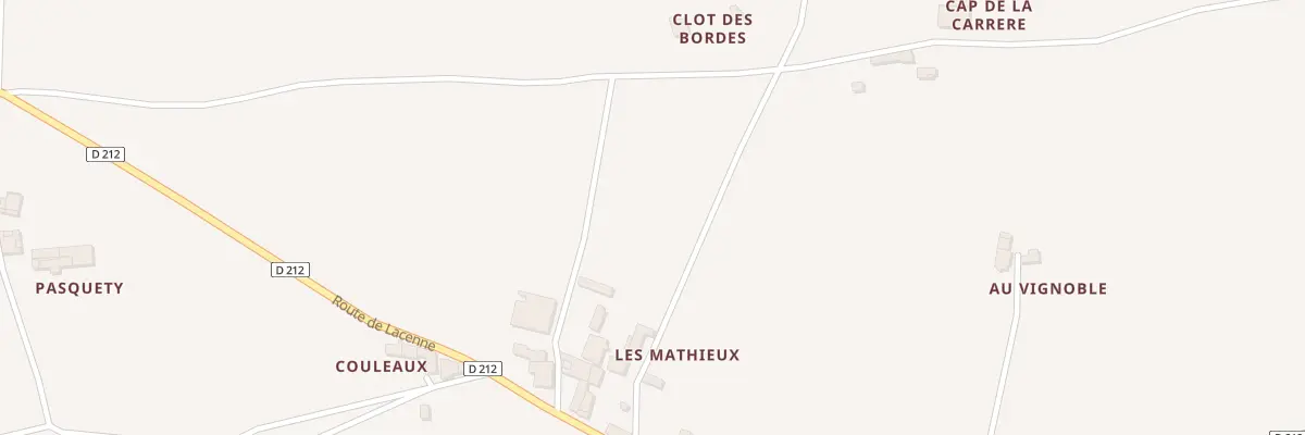Plan du 29 Les Mathieux à Sembas