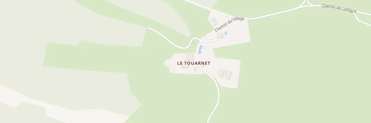 Plan du 775 Chem du Village à Traversères