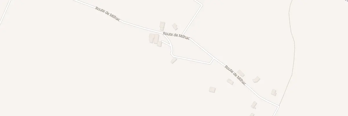 Plan du 2809 Rte de Milhac à Cancon