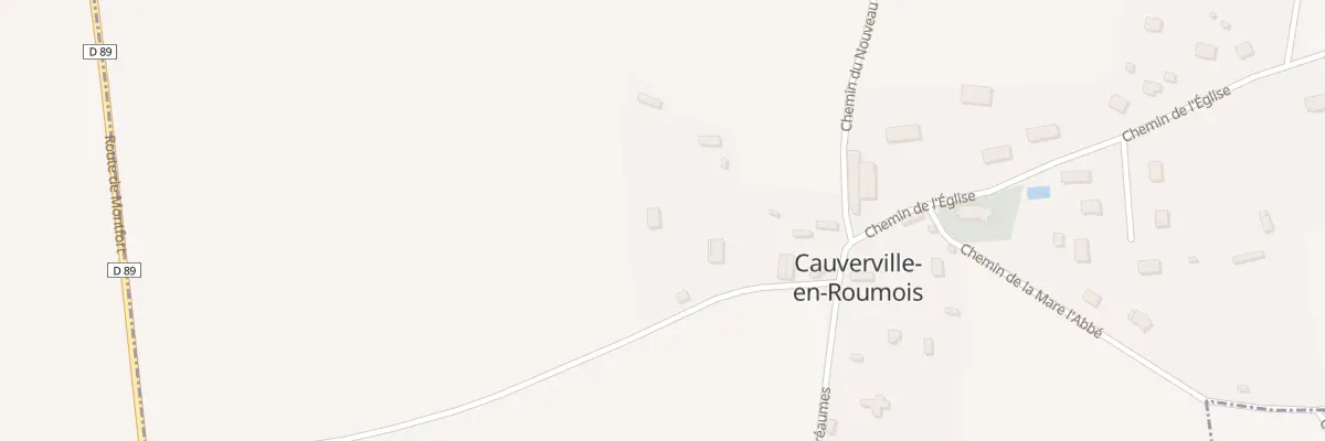 Plan du 1C Che de l’Église à Cauverville-en-Roumois
