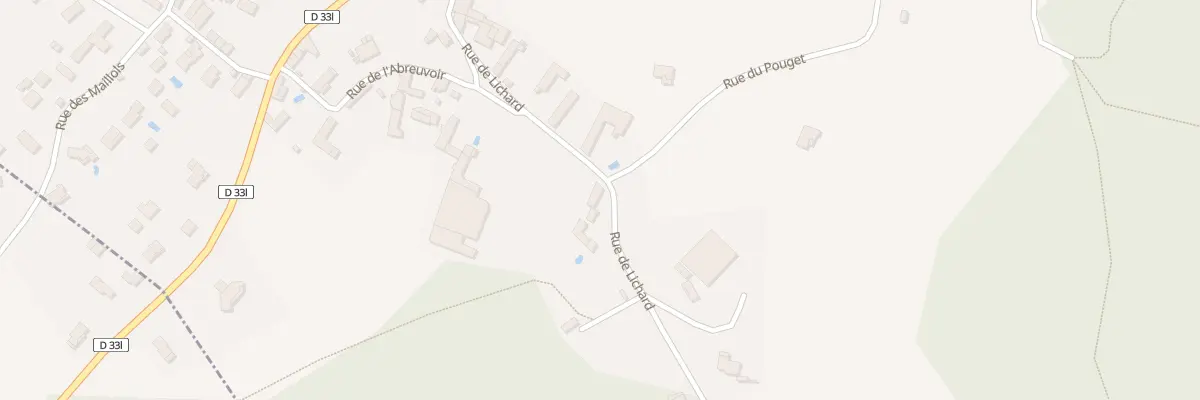 Plan du 16 Rue de Lichard à Ardiège
