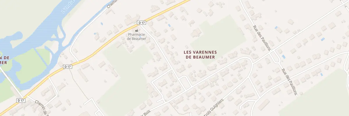 Plan du 10 Rue de la Résidence Beaumer à Monts