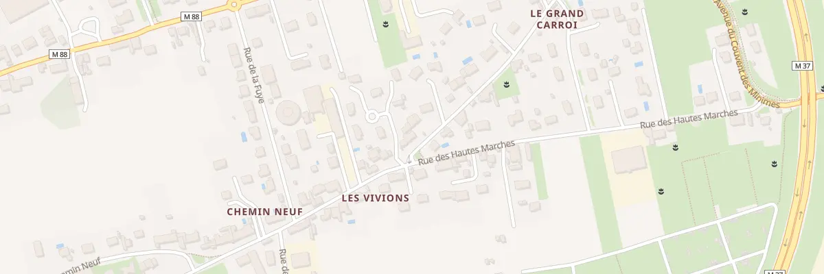 Plan du 37 Rue du Grand Carroi à La Riche