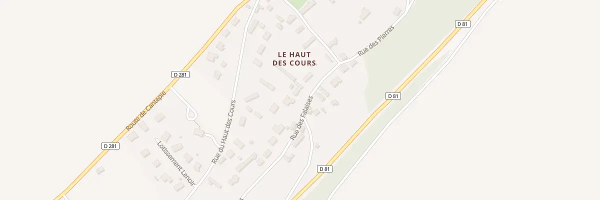 Plan du 35 Rue des Falaises à Norville