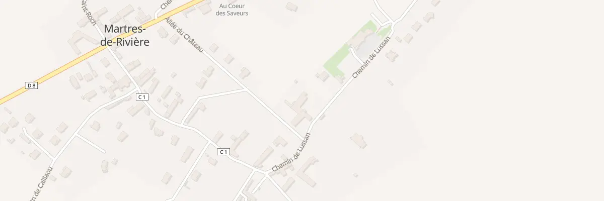 Plan du 5 Che de Lussan à Martres-de-Rivière