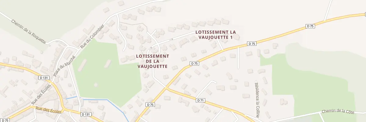 Plan du 9 Rte de Bosville à Grainville-la-Teinturière
