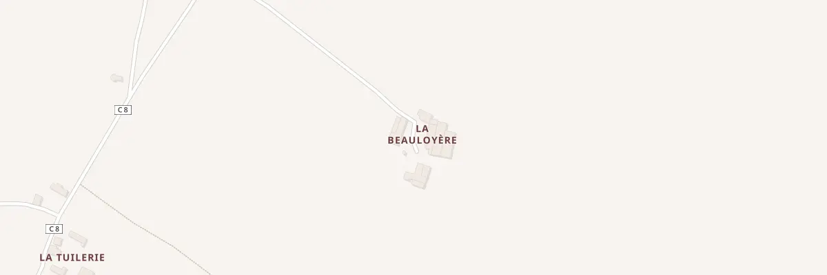 Plan du 166 La Beauloyere à Saint-Cyr-la-Rosière