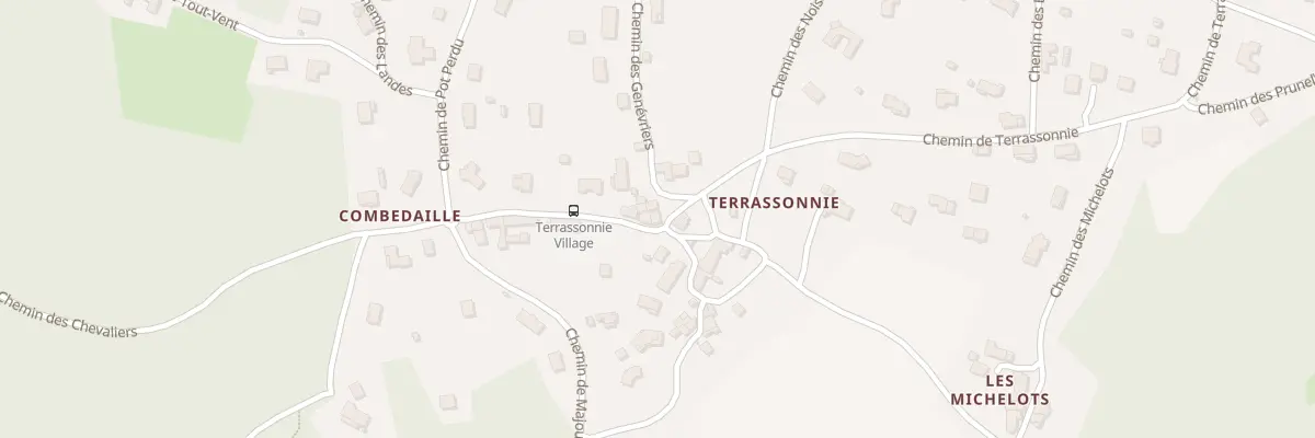 Plan du 398 Che des Genévriers à Chancelade