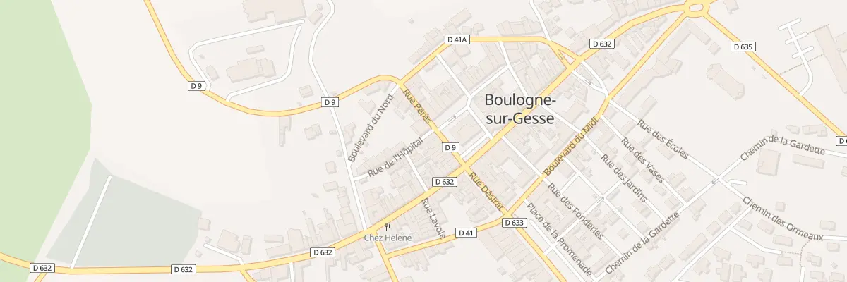 Plan du 17 Pl de la Mairie à Boulogne-sur-Gesse