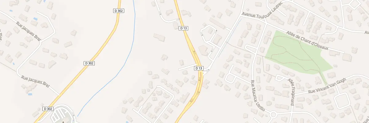 Plan du 89 Av du Caoulet à Foulayronnes