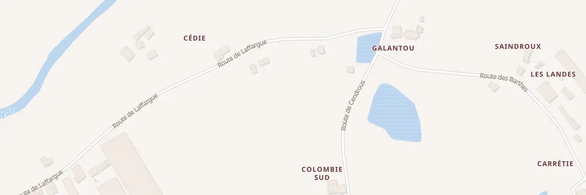 Plan du 6179 Colombie-Sud à Casseneuil