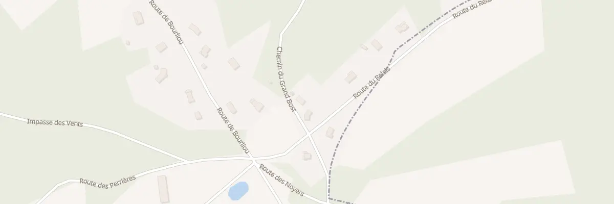 Plan du 9043 Bois de la Vergne à Biras