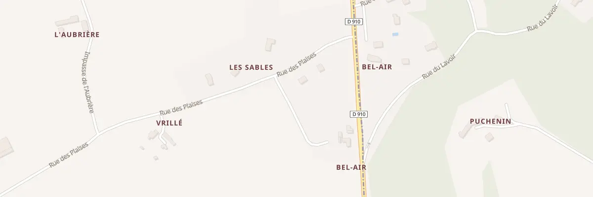 Plan du 715 Vrille à Saint-Épain