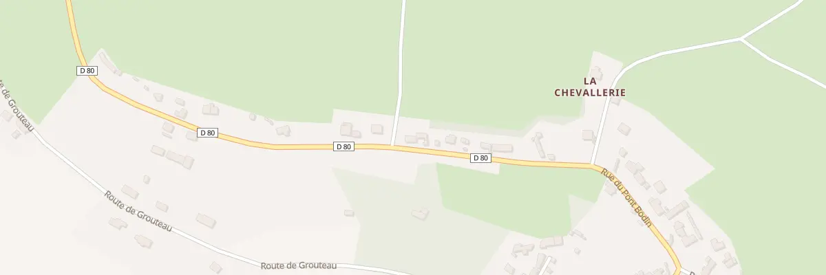 Plan du 147 La Merie à Villedieu-le-Château
