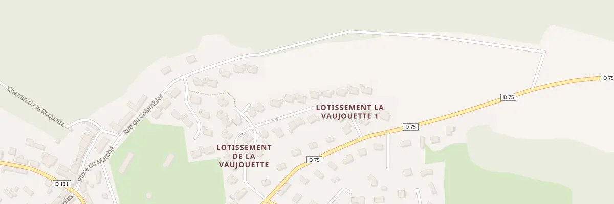 Plan du 8 Lot La Vaujouette 1 à Grainville-la-Teinturière