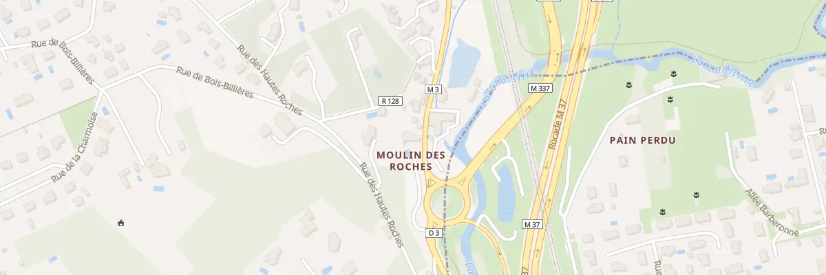 Plan du 186 Av du Général de Gaulle à Fondettes
