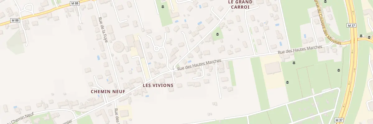 Plan du 34 Rue du Grand Carroi à La Riche