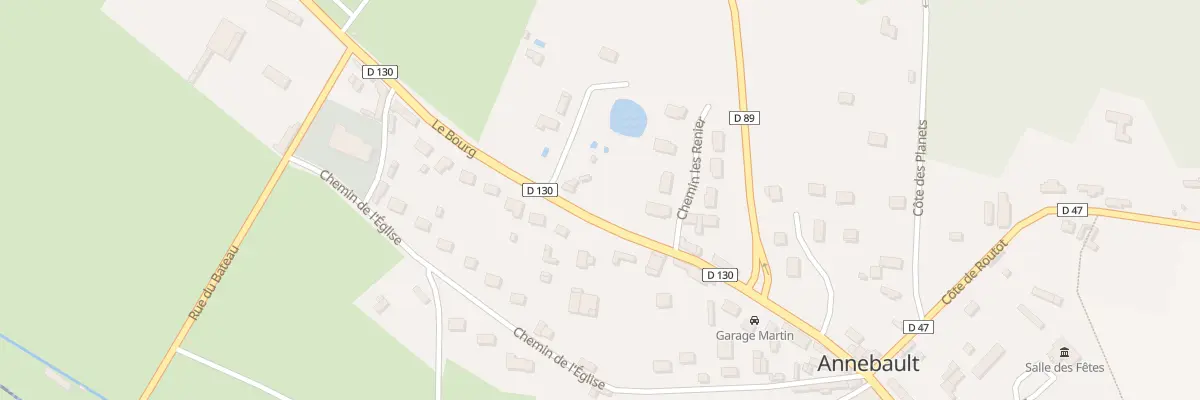 Plan du 38 Le Bourg à Appeville-Annebault