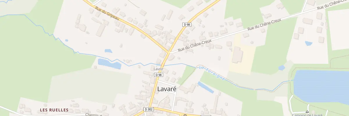 Plan du 4 Rue de L Aumonerie à Lavaré