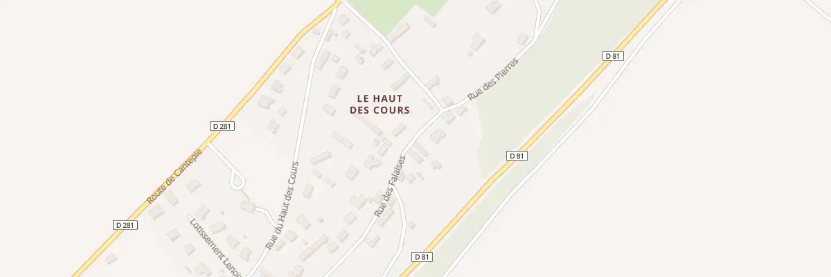 Plan du 37 Rue des Falaises à Norville