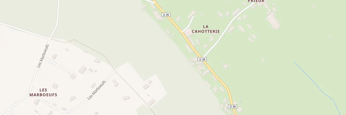 Plan de La Cahotterie à Saint-Philbert-sur-Risle