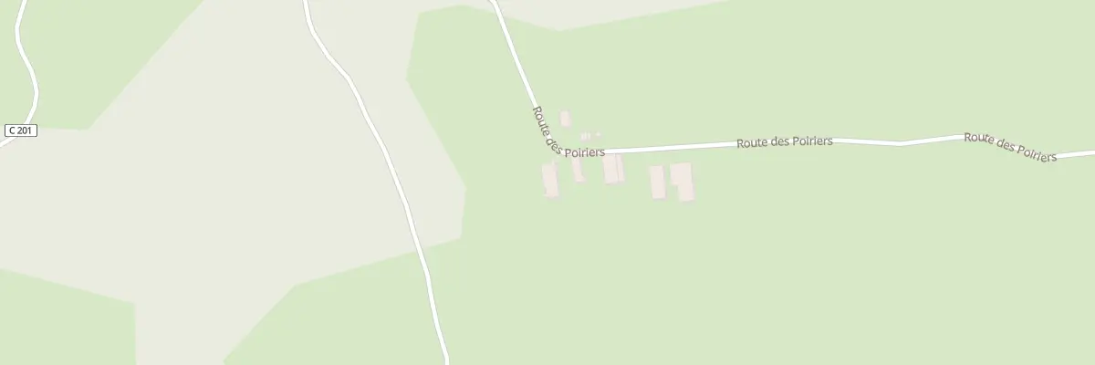 Plan du 680 Rte des Poiriers à Busserolles