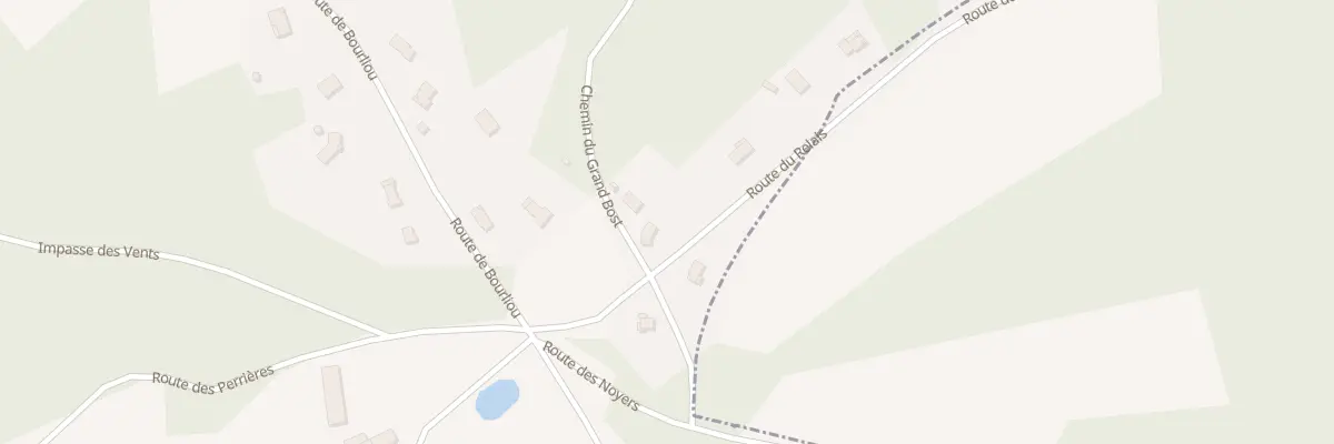Plan du 9002 Bois de la Vergne à Biras