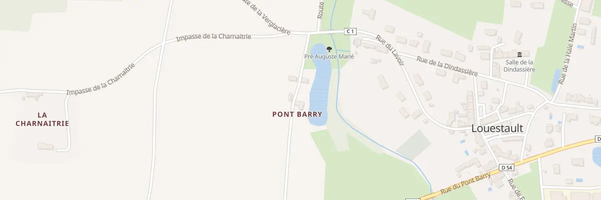 Plan du 17 Rte de la Verglacière à Beaumont-Louestault