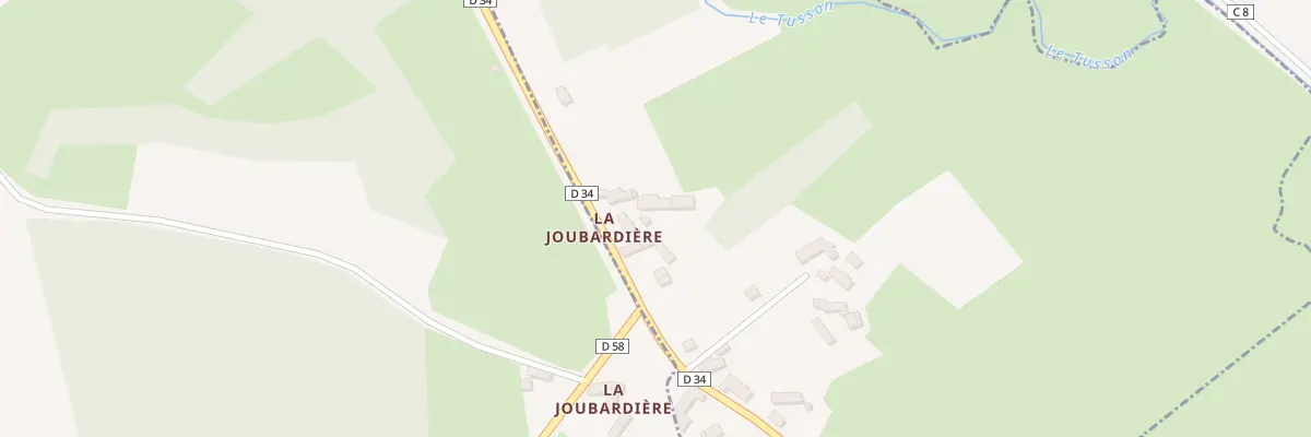 Plan du 3 La Joubardiere à Vancé