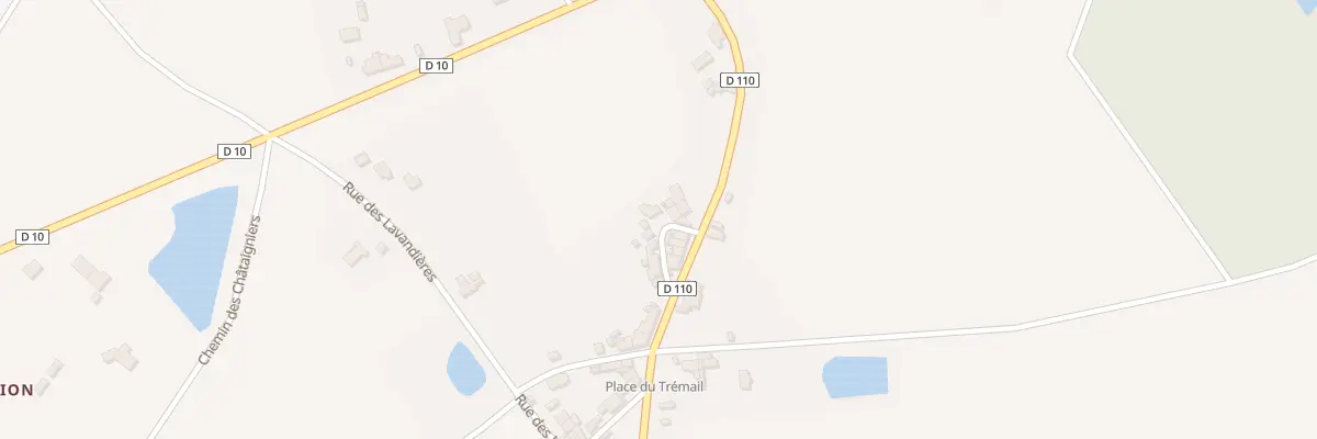 Plan du 4 Pas de la Bise au Vigeant